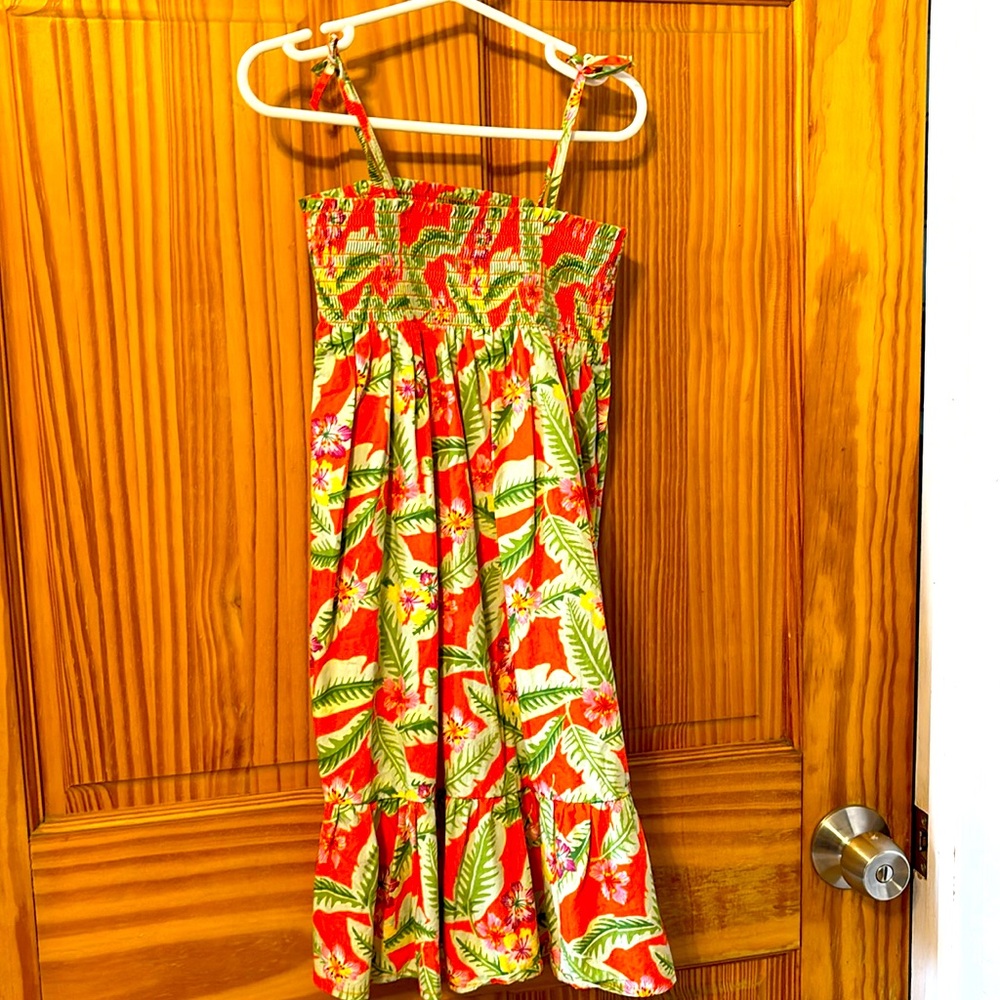 Girls H&M summer dress, midi.